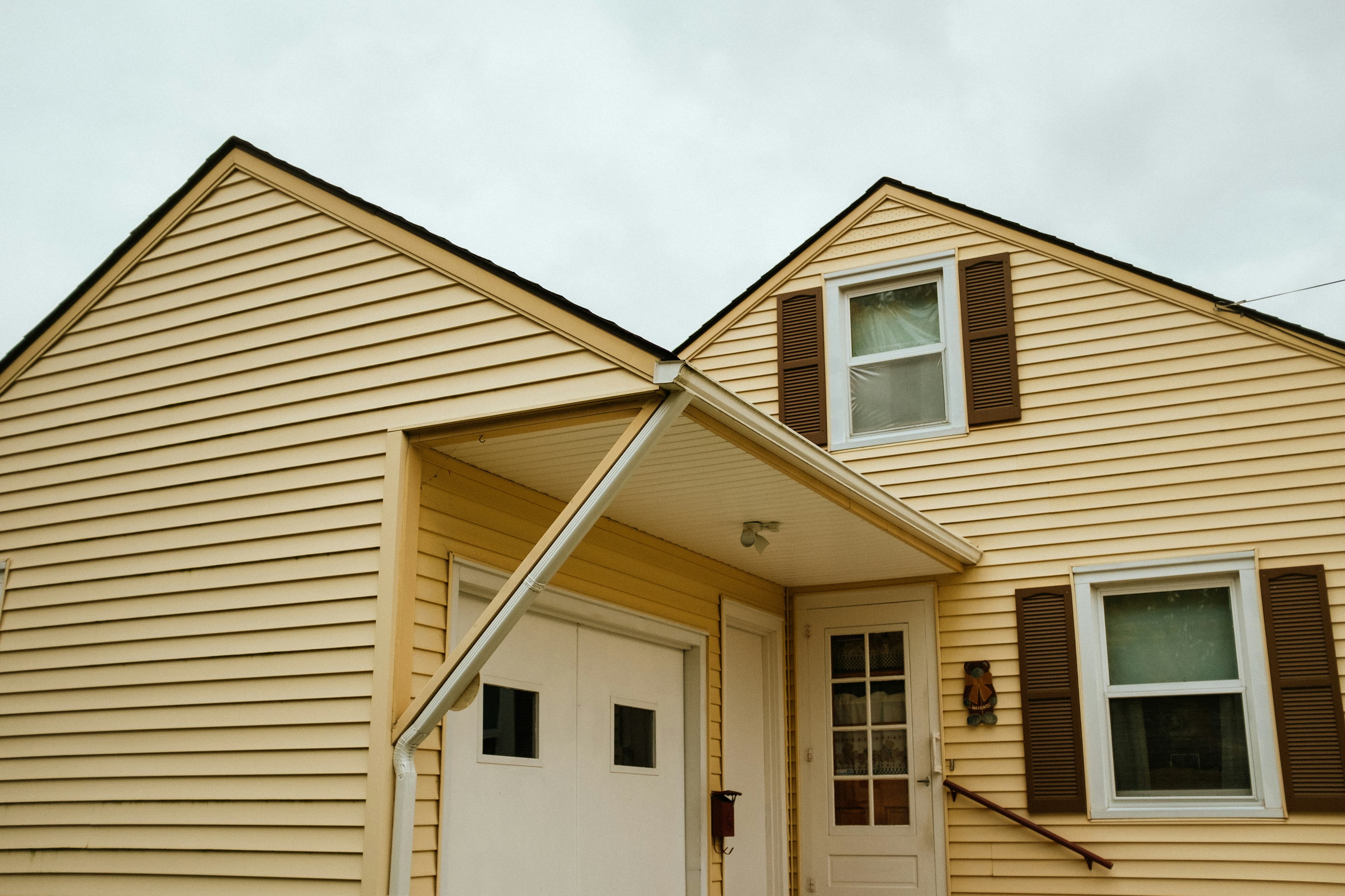 side shot of home, including siding and windows